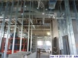 Installing electrical split wire above the ceiling at the 2nd floor Facing West.jpg